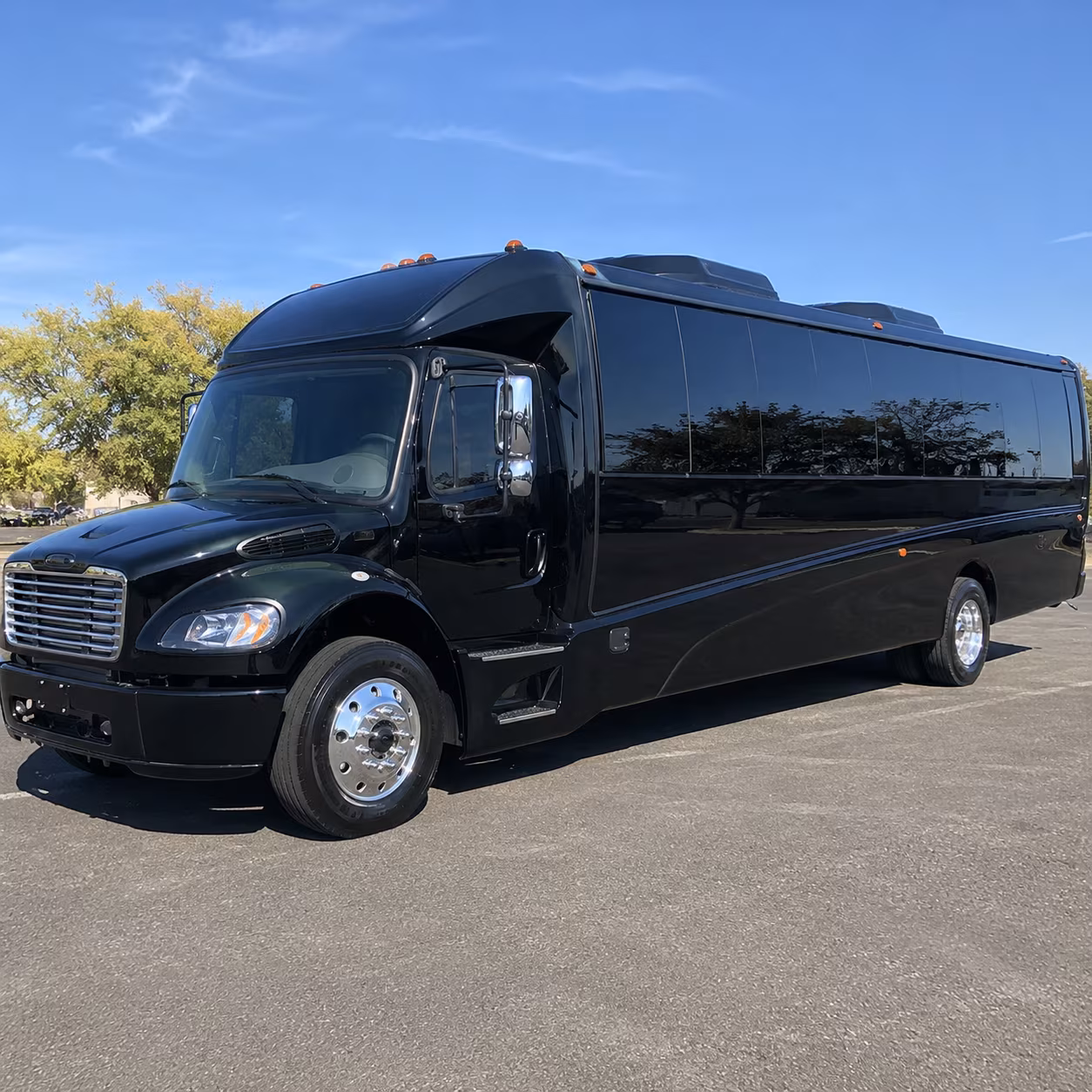 Allentown Airport Shuttle & Transportation party bus interior