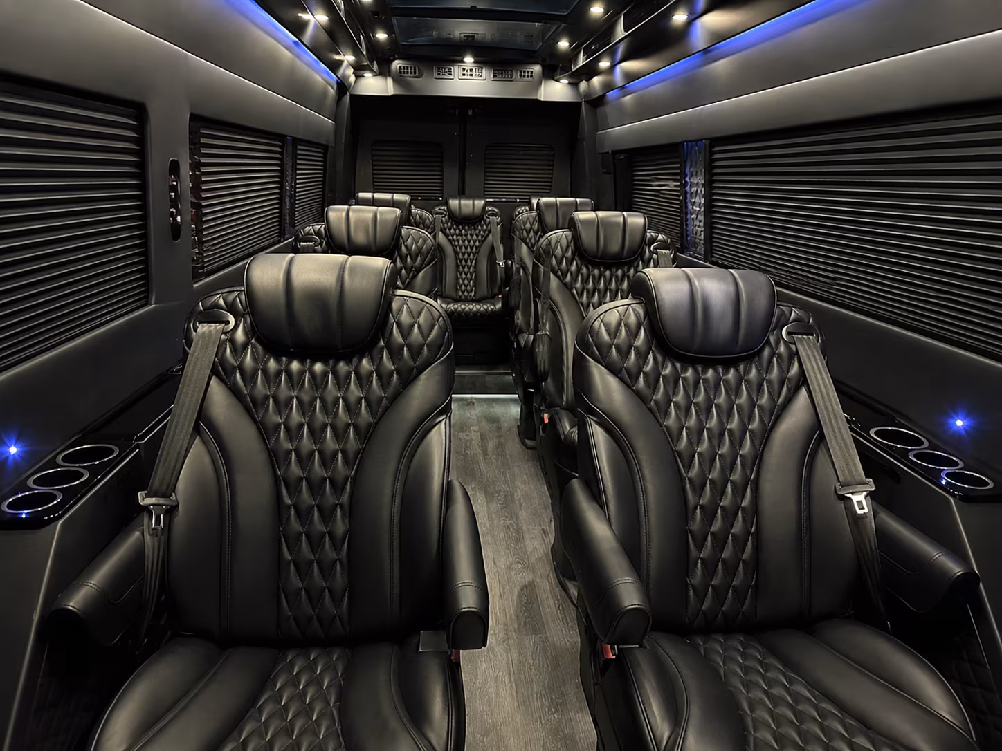 Allentown allentown airport transportation party bus exterior