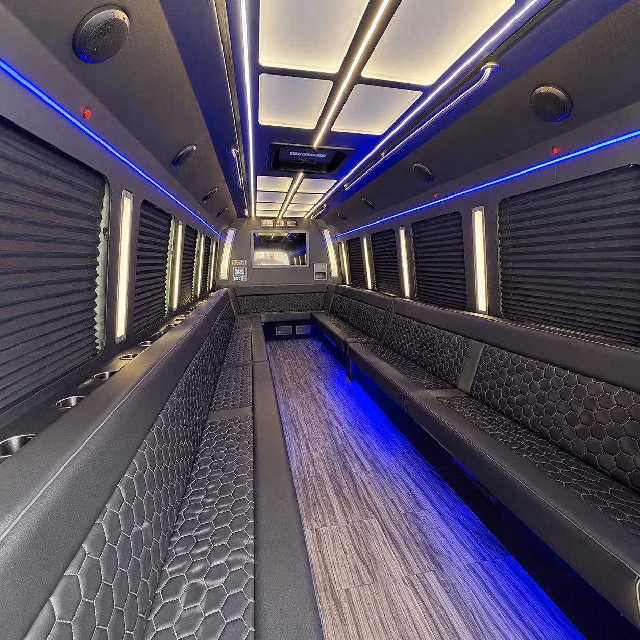 Allentown allentown private event party bus rental party bus exterior