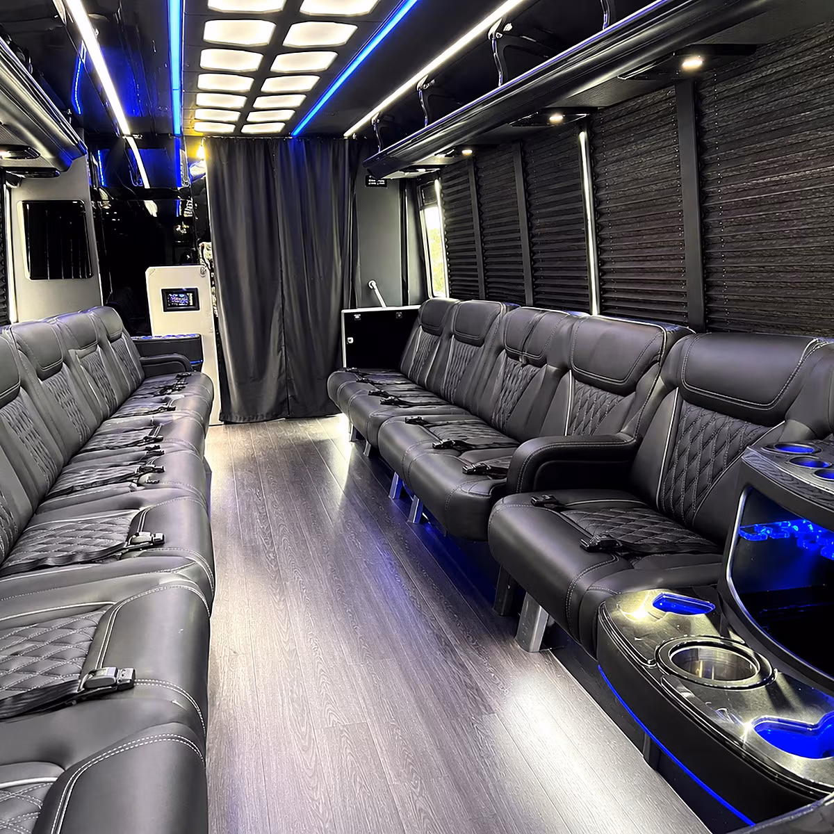 Allentown allentown private event party bus rental party bus interior