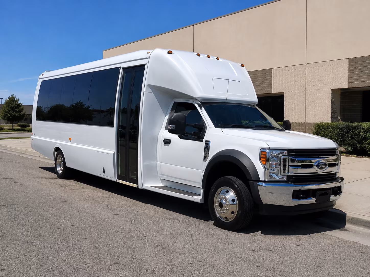 Allentown School Event Transportation party bus interior