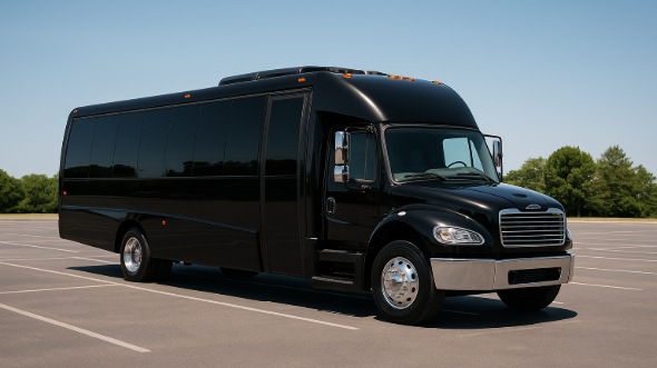 Exterior of Charter Bus Company Allentown's 25 Passenger Minibus in Allentown