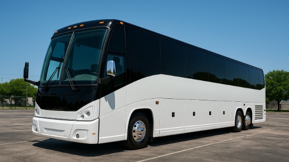 Exterior of Charter Bus Company Edison's 40 Passenger Party Bus in Edison