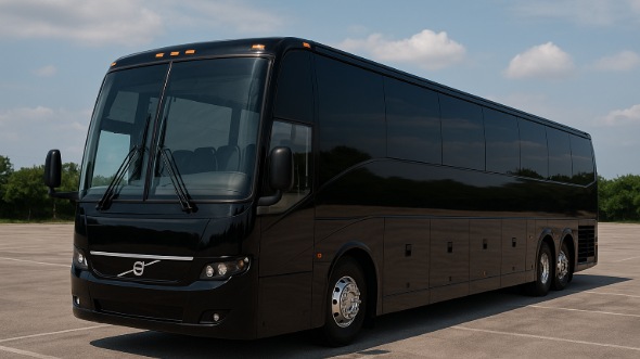 Exterior of Charter Bus Company Scranton's 50 Passenger Party Bus in Scranton