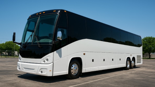 Exterior of Charter Bus Company Allentown's 56 Passenger Charter Bus in Allentown